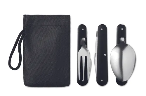 Couverts pliables - 3 Service personnalisable