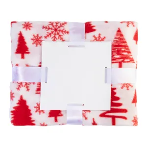 Couverture de Noël en RPET - Kokkola | Blanc