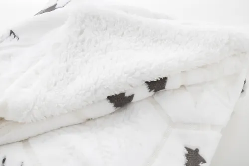 Couverture de Noël personnalisée RPET - Arsunda