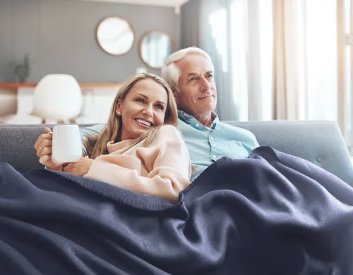 Couverture de voyage personnalisable en RPET - Musala Rpet