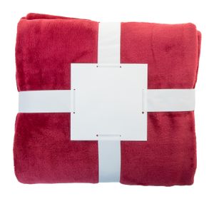 Couverture en flanelle rpet personnalisée - Vantaa | Bordeaux