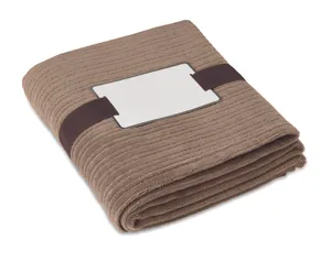 Couverture polaire personnalisable 240 gr/m² - Cap Code | Khaki