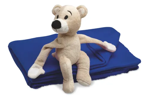 Couverture polaire personnalisée avec ours - Manta