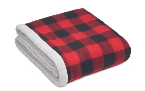 Couverture polaire personnalisée sherpa RPET - Shermatt