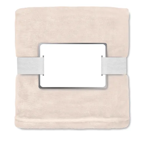 Couverture polaire RPET 280gr personnalisable - Logan