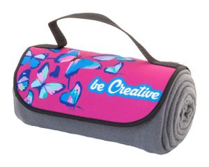 Couverture polaire rpet, personnalisable - Reporta | Gris