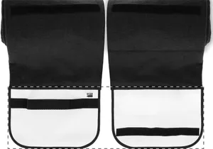 Couverture polaire rpet, personnalisable - Reporta | Noir