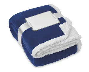 Couverture PP / sherpa personnalisable - Zermatt | Blue