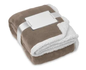 Couverture PP / sherpa personnalisable - Zermatt | Khaki