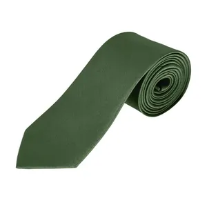 Cravate Personnalisée En Satin De Polyester Garner - SOL'S | Vert bouteille