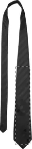 Cravate publicitaire - Stripes | Noir