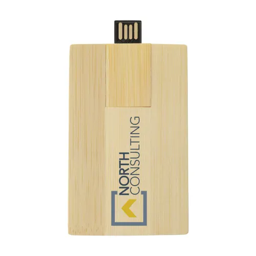 CreditCard Bamboo clé USB 8 GB