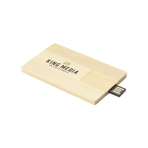 CreditCard Bamboo clé USB 8 GB