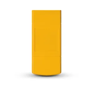 Cutter grattoir racloir publicitaire avec blocage de lame | Jaune 04