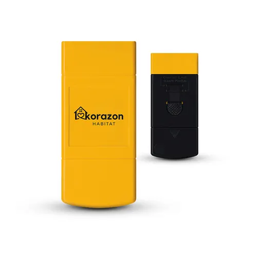 Cutter grattoir racloir publicitaire avec blocage de lame