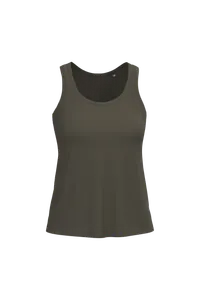 Débardeur Bio150 IC femme - Kariban | Dark Khaki