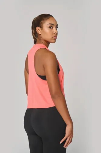 Débardeur crop Triblend femme - PROACT®