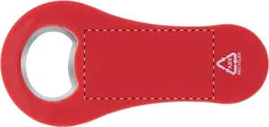 Décapsuleur personnalisé en RABS - Swirl | Rouge