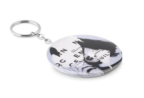 Décapsuleur porte-clés métal personnalisable - Pin Flask