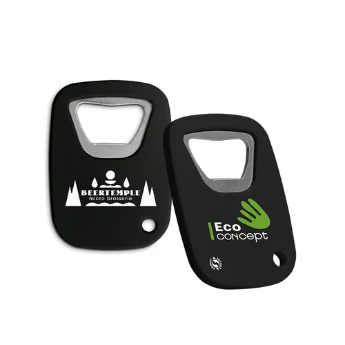 Decapsuleur publicitaire en matière recyclée rps