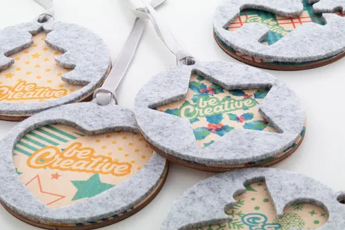 Décoration de Noël personnalisée, sapin - CreaFelt Tree