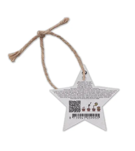 Décoration en papier semences personnalisée - Starseed