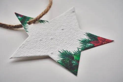 Décoration en papier semences personnalisée - Starseed