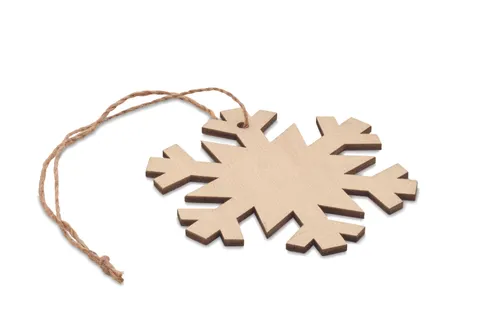 Décoration personnalisée forme flocon en - Neuy