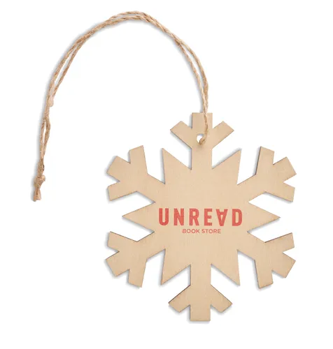 Décoration personnalisée forme flocon en - Neuy