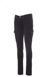 Denim denim stretch personnalisé - HUMMER LADY | Noir