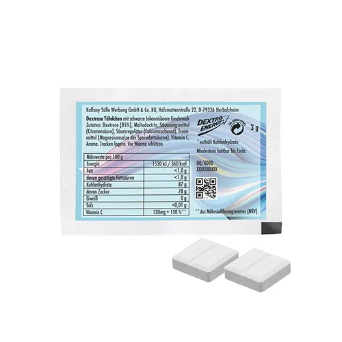 Dextro Energy* en Duo-pack de papier