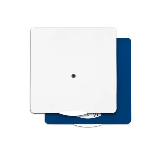 Disque de stationnement carton personnalisé 15 x 15 cm