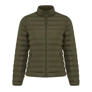 Doudoune femme en polyester recyclé IQONIQ Maiko - iqoniq | Kaki