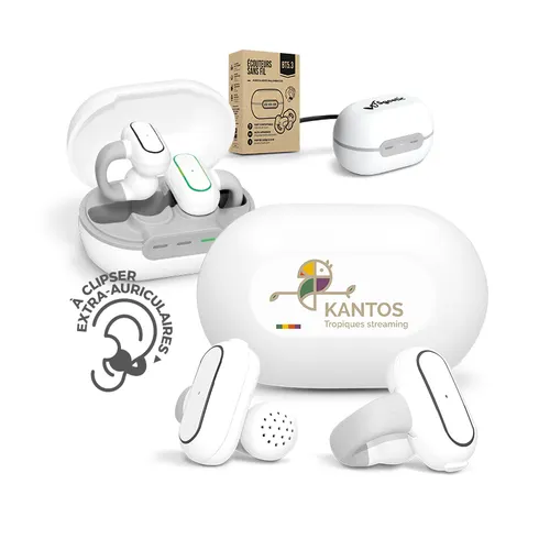 Ecouteur sans fil personnalisé BT 5.3 - a clipser