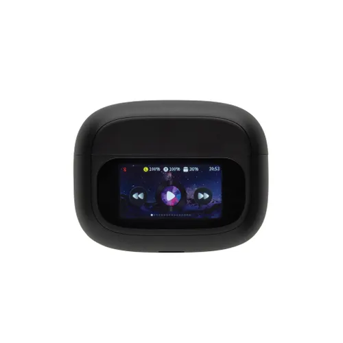 Ecouteurs ANC en plastique RCS personnalisés avec écran tactile Airtune - XD Collection