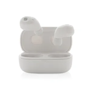 Ecouteurs ENC en plastique recyclé personnalisables RCS Urban V Palm Springs - Urban Vitamin | Blanc