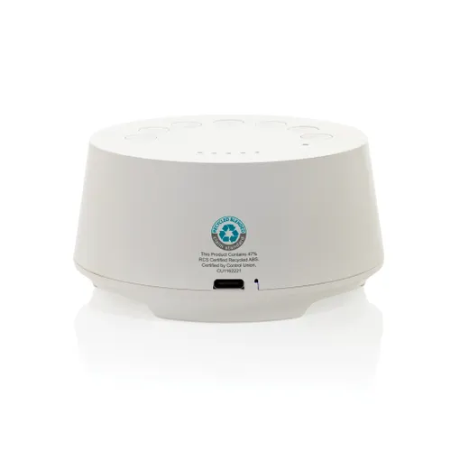 Enceinte à bruit blanc en plastique recyclé RCS Flora - XD Collection