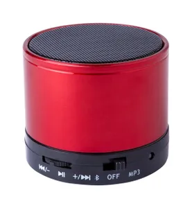 Enceinte bluetooth personnalisée - Decibel | Rouge / Noir