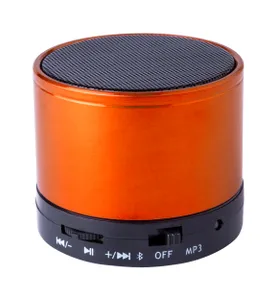 Enceinte bluetooth personnalisée - Decibel | Orange / Noir