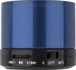Enceinte bluetooth personnalisée - Decibel | Bleu / Noir