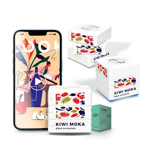 Enceinte cube haut-parleur publicitaire bt5.0 sans fil