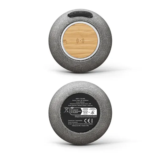 Enceinte personnalisée 5w bt5.3_chargeur a induction 15w