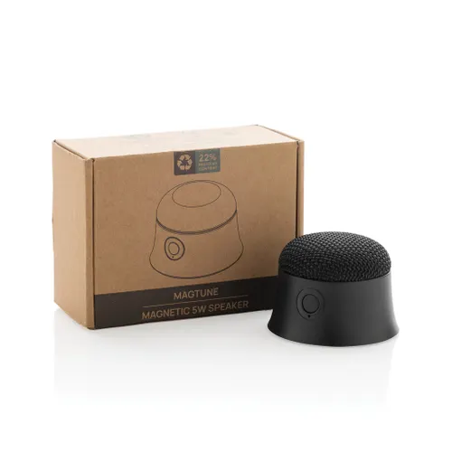 Enceinte sans fil magnétique 5W publicitaire en plastique RCS Magtune - XD Collection