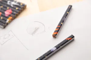 Ensemble de 12 crayons personnalisés - Printcil