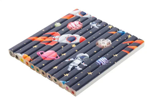 Ensemble de 12 crayons personnalisés - Printcil