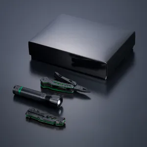 Ensemble optima IIi-b: multitool, couteau de secours et grande lampe de poche | Turquoise