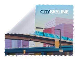 Essuie-lunettes publicitaire - Dioptry XL RPET