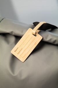 Étiquette à bagage publicitaire - Jakarta