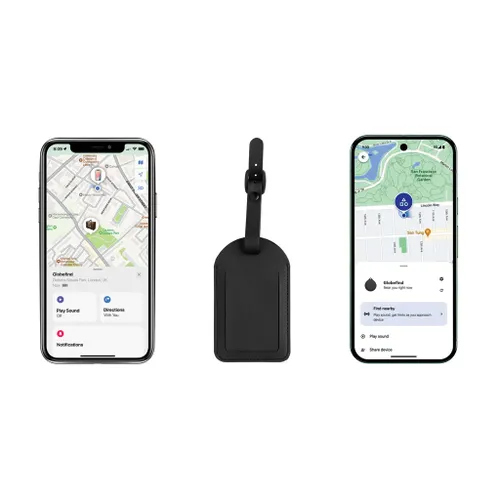 Étiquette à bagages avec géolocalisation Globefind Dual RCS - XD Collection