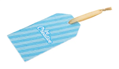 Étiquette cadeau en papier semence personnalisable publicitaire - PrinTag Seed